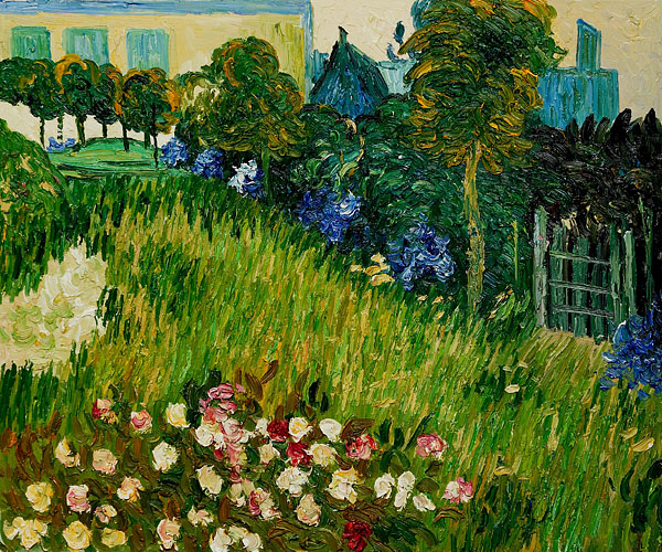 The Garden of Daubigny - Van Gogh Painting On Canvas
